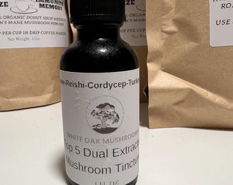 Top 5 Mushroom Dual Extract Tincture
