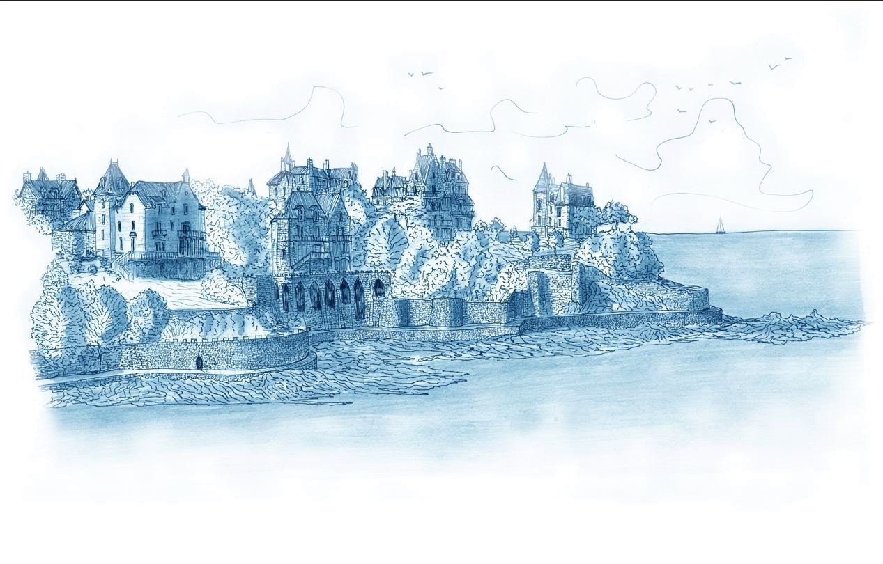 Illustration Dessin Dinard