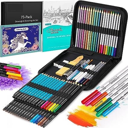 Art Supplies, Drawing Painting Art Kit, Gifts for Kids Girls Boys Teens, Art  Set