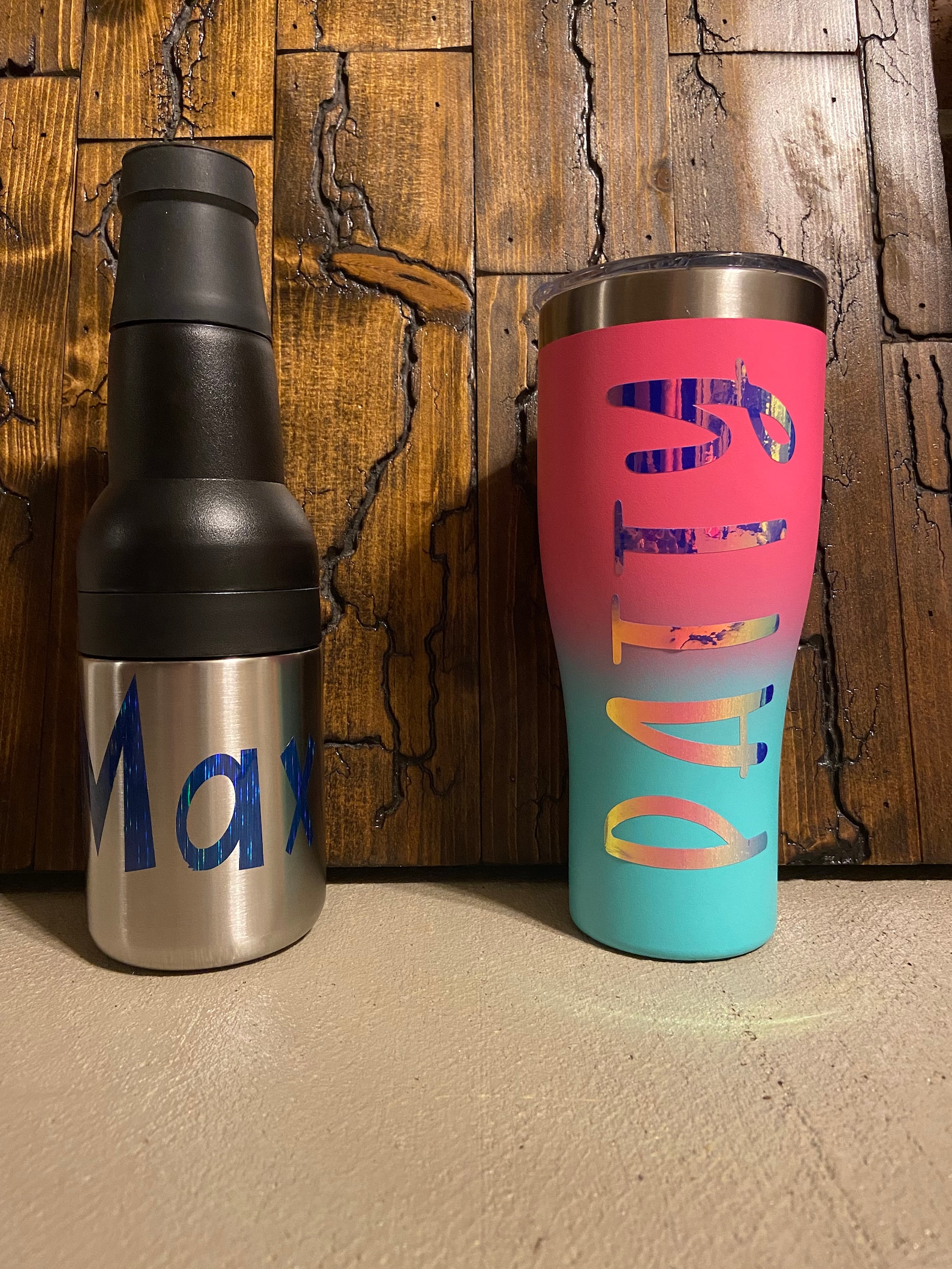 Custom Cups and Koozie Etsy