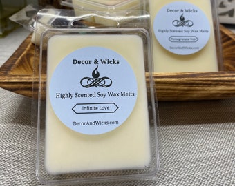 Soy Wax Melts, Highly Scented