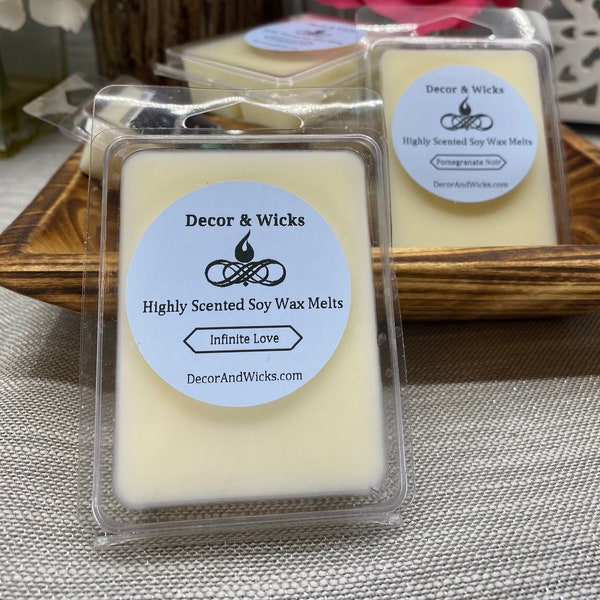 Soy Wax Melts, Highly Scented