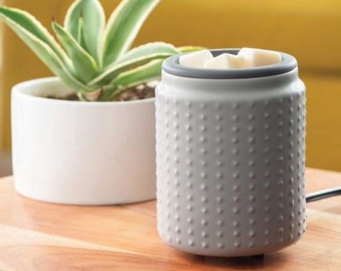 Gray Hobnail Flip Dish Wax Warmer Silicone Dish Wax Warmer Etsy