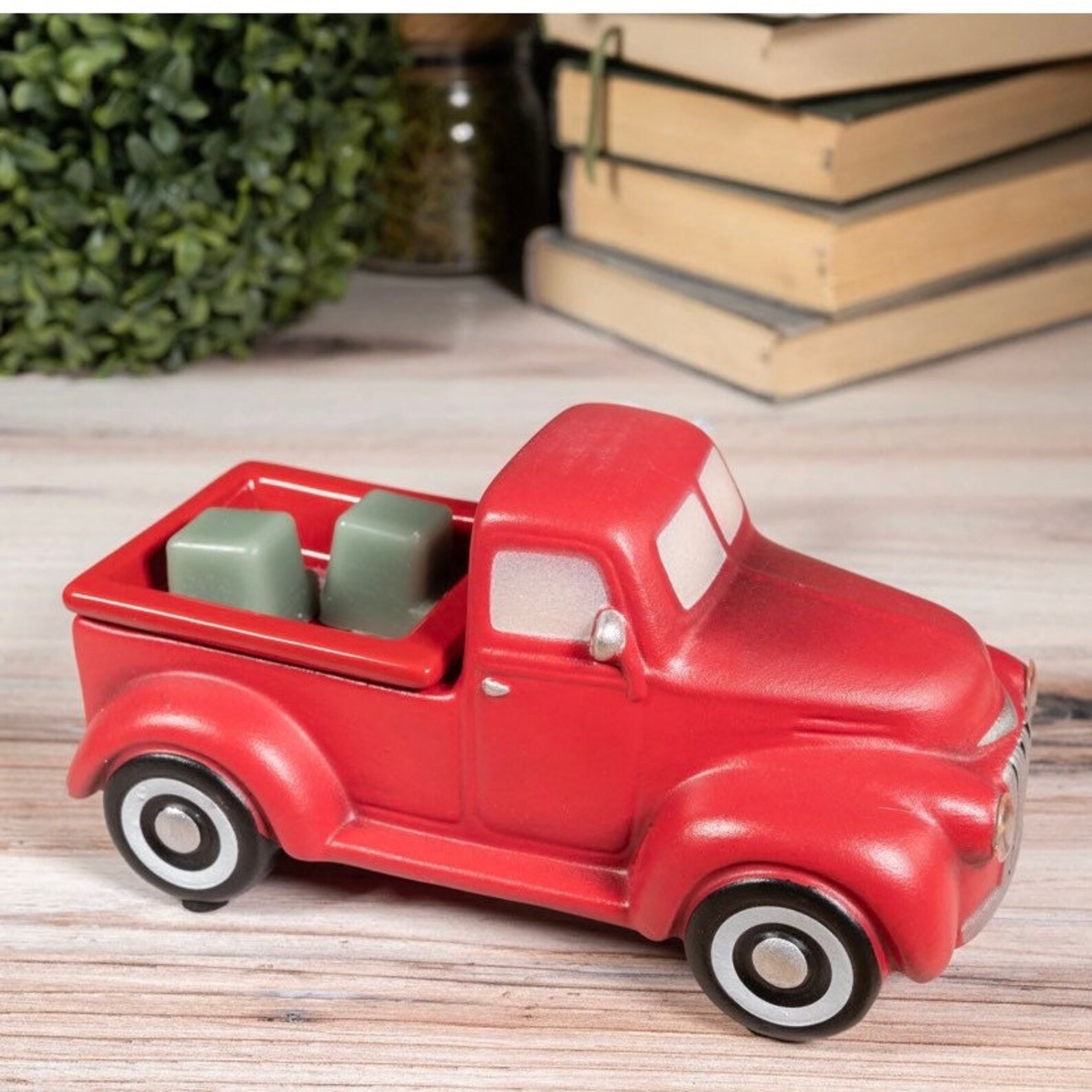 Red Vintage Style Truck Wax Warmer Red Truck Etsy