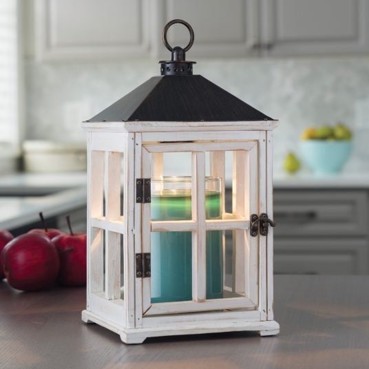 Candle Warmers etc. Hurricane Candle Warmer Lantern, Black