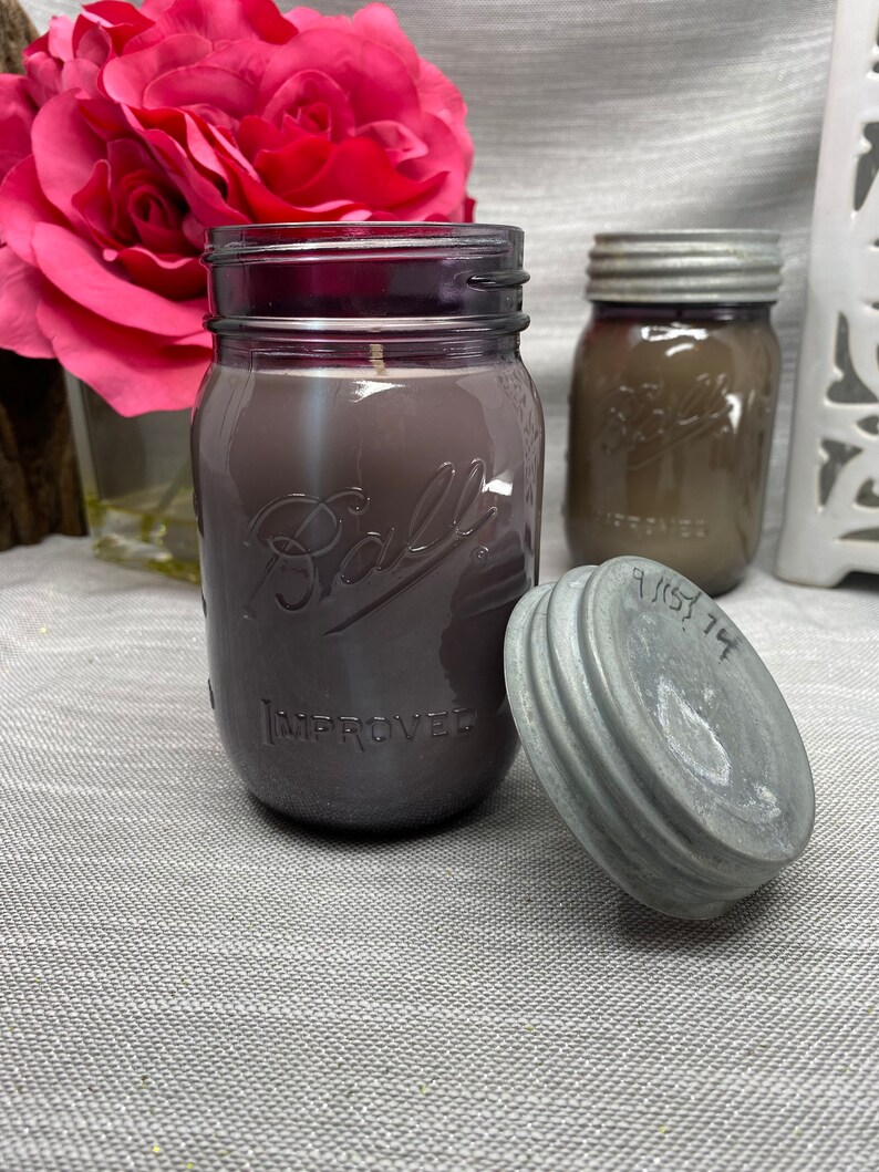 19131915 Ball Mason Jar With Lids Scented Soy Candle 100th Etsy