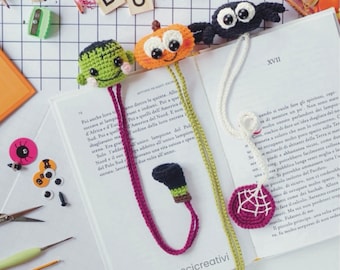 Halloween Bookmark amigurumi pattern