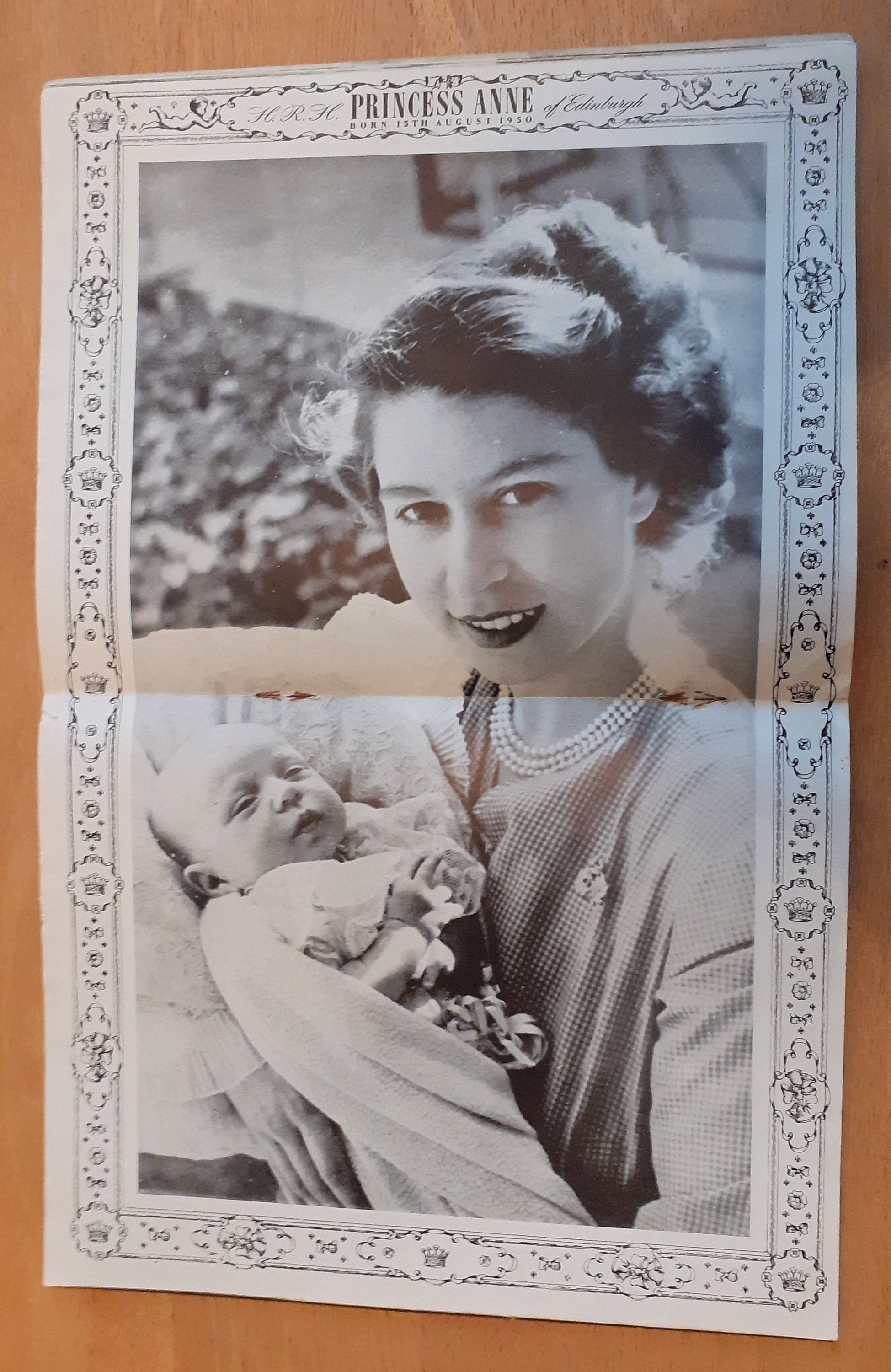 HRH Princess Anne First Souvenir Pictorial Book - 1950 PITKINS ...