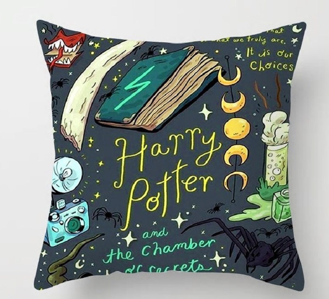 Harry Potter Girls Bedroom Pretty Cushion Cover by Trusted UK Etsy