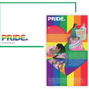 Pamiątki LGBT Pride geje, lesbijki, osoby biseksualne, osoby transseksualne - KARTA PODARUNKOWA Koperta plus zakładka/wkładka - wspaniała grafika; wysoce kolekcjonerska