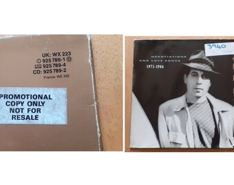 Paul Simon Negotiations And Love Songs 1971-1986 Double vinyl album-  Rare UK Promo Copy from 1988 - VG+