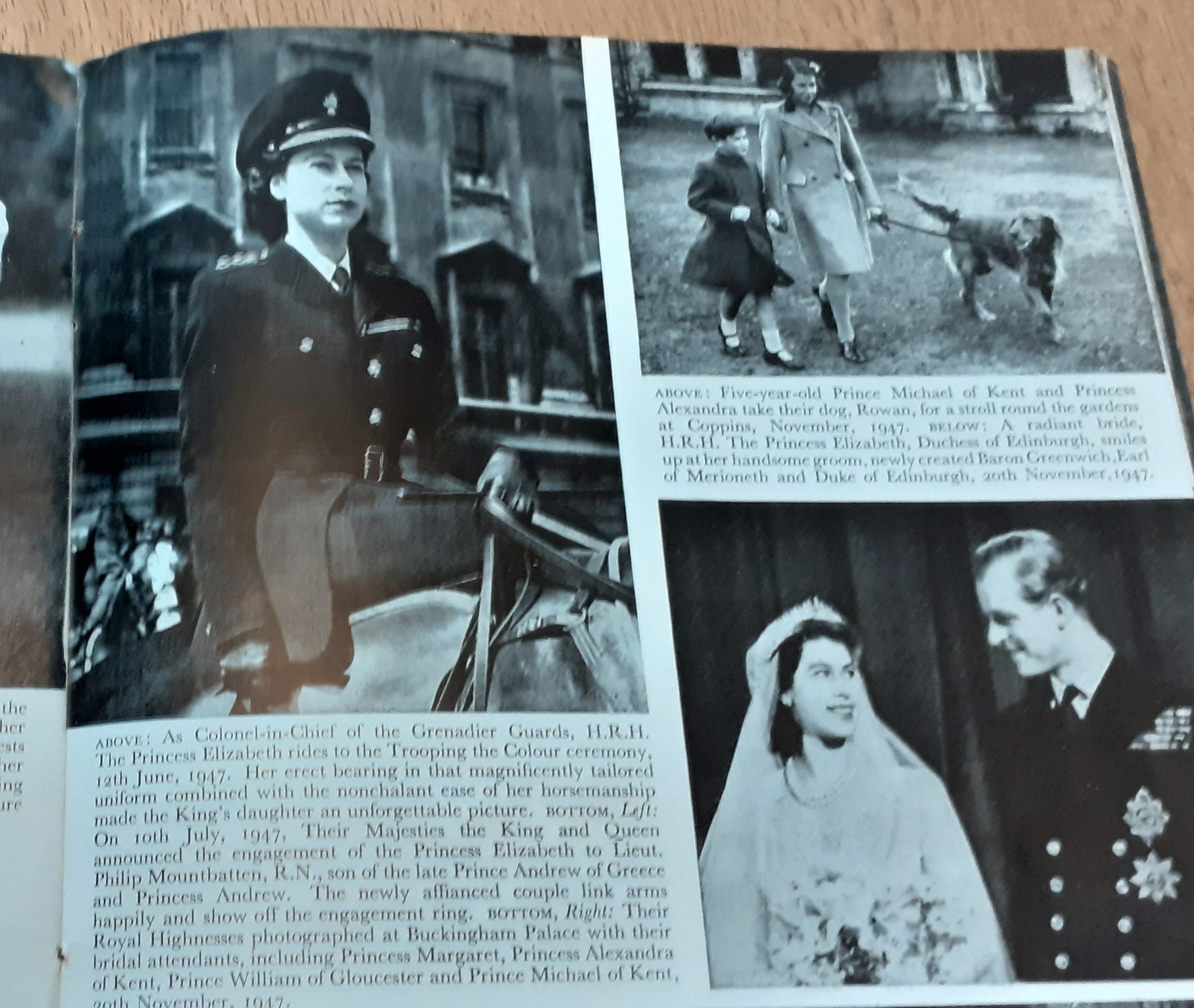 HRH Princess Anne First Souvenir Pictorial Book - 1950 PITKINS ...