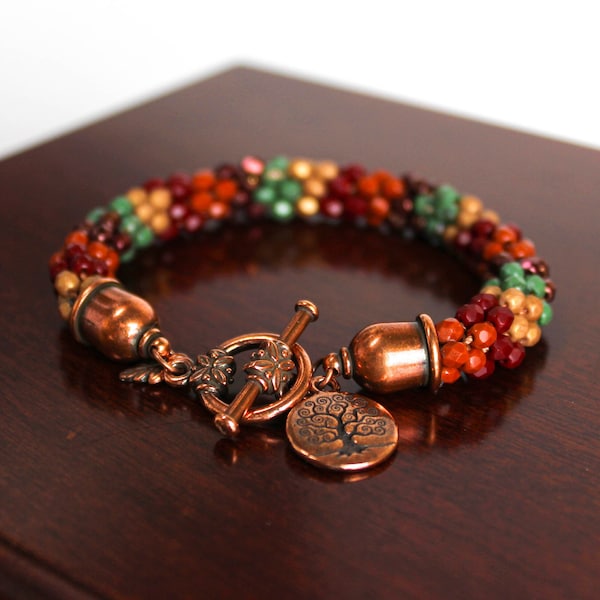 Tree of Life Kumihimo Rope Bracelet