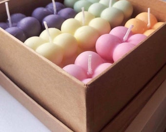 Small Soy Wax Bubble Candles