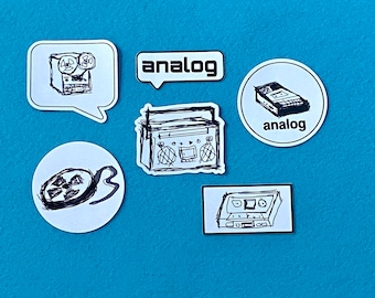 Analog sticker pack