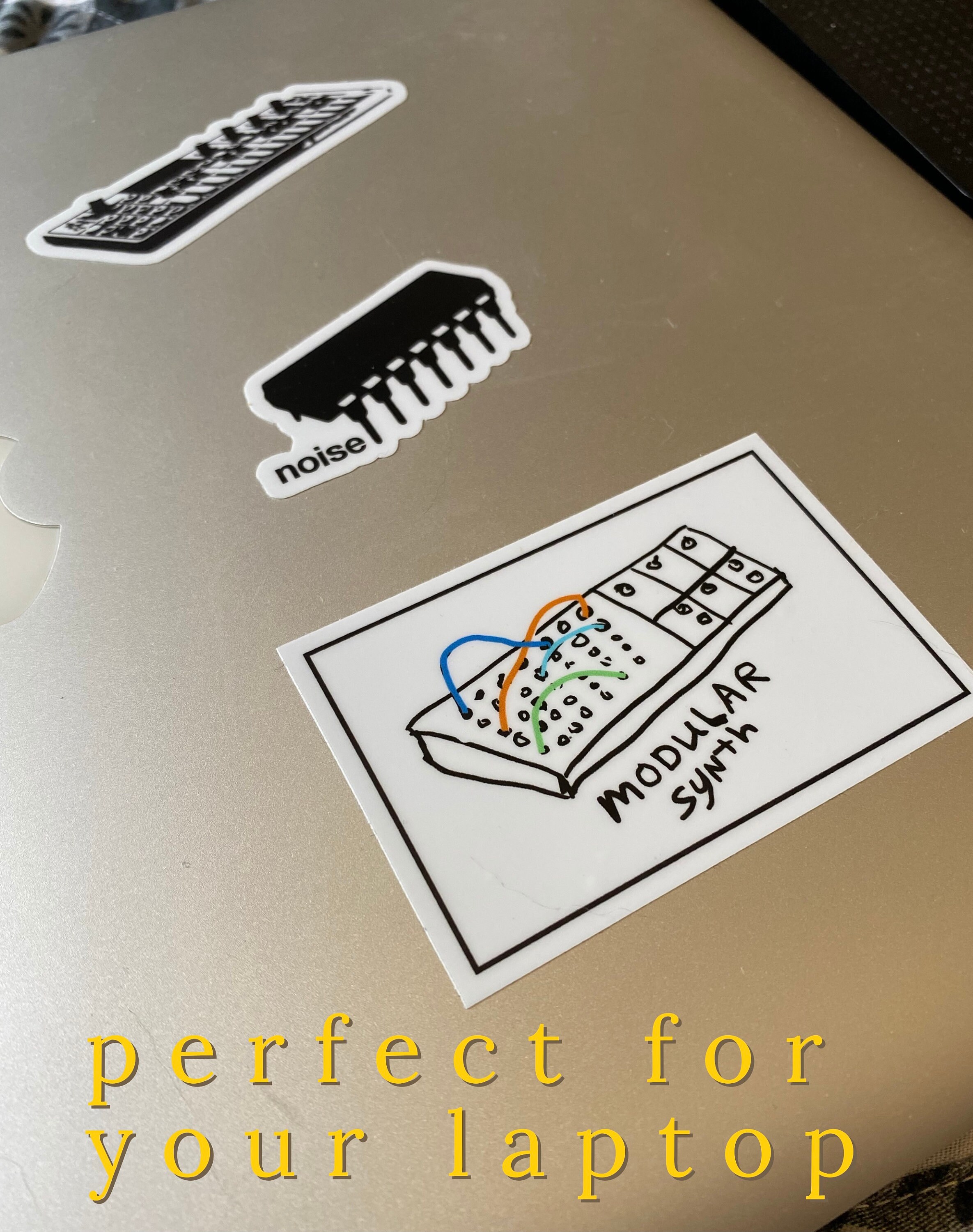 Synth Line Sticker Modular Synthesizer Sticker - Etsy