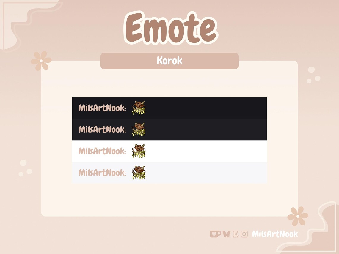 Korok Yahaha | Legend of Zelda Korok Emote Premade for Twitch and ...
