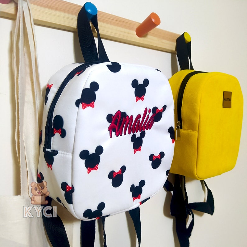 minnie mouse backpack personalized