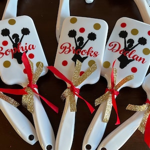 Personalized Cheer Hair Brush | Team Gift, Party Favor
