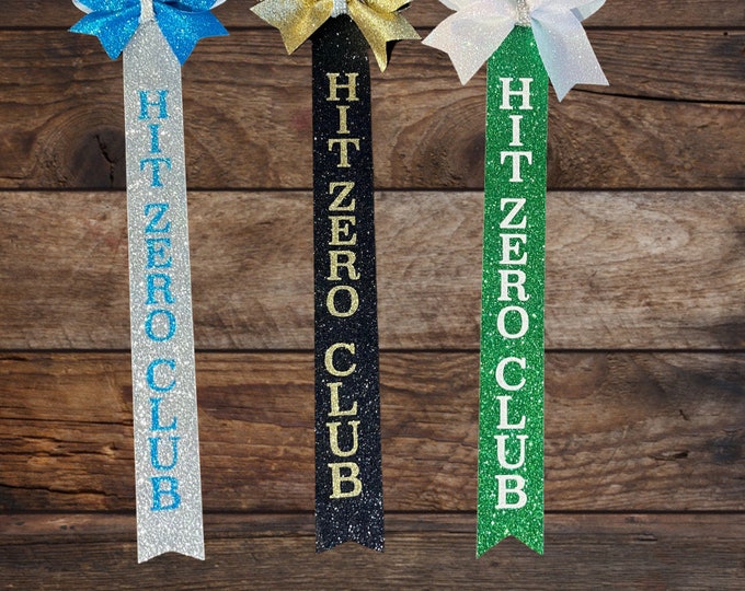 Hit Zero Club Ribbon, Pin Me Ribbons, Hit Zero Pin, Cheerleader Gifts ...