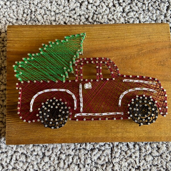 String Art Truck - Etsy