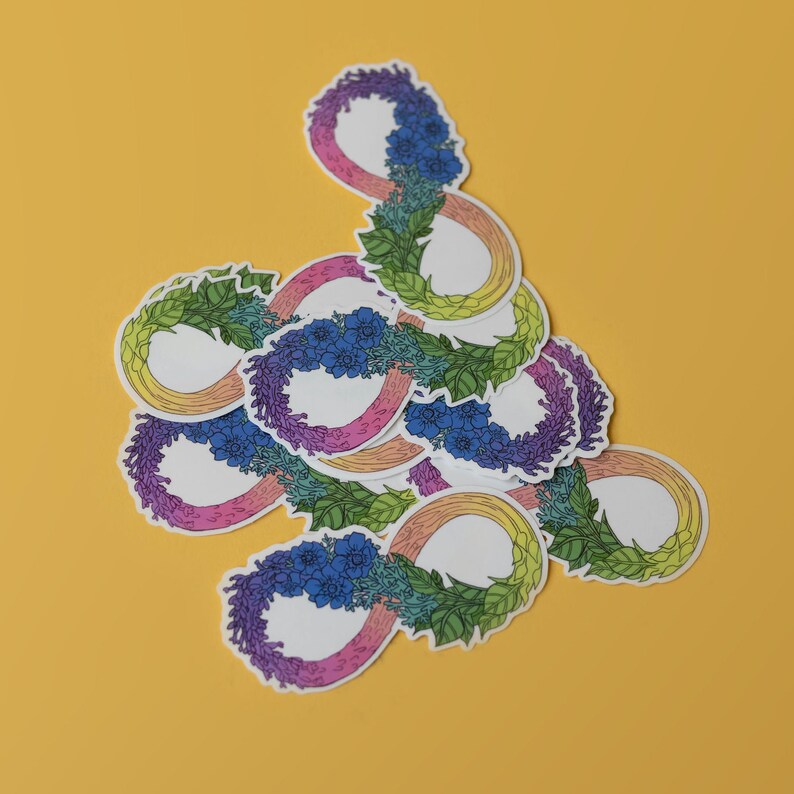 Neurodiversity Pride Sticker Vinyl Transparent - Etsy