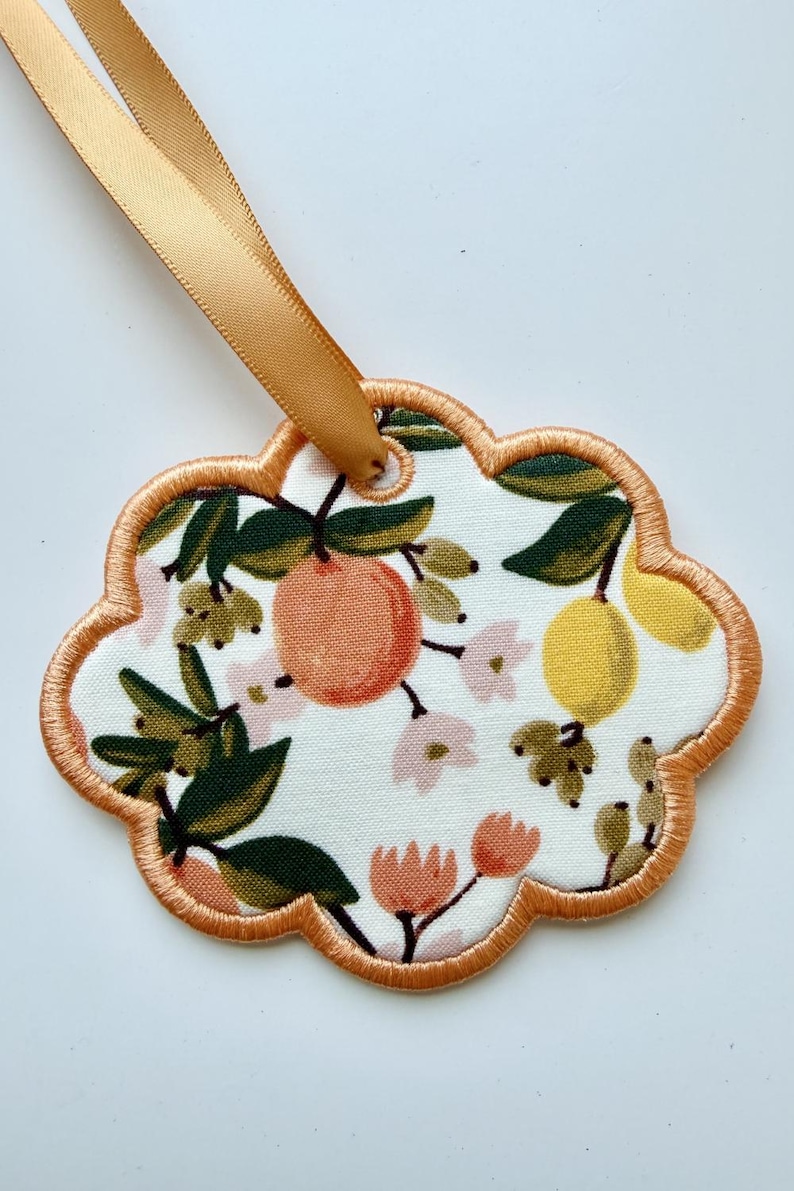 In The Hoop Foam Bag Tag Applique Embroidery Bundle, Blank Name Tag Applique, (Digital File) image 5
