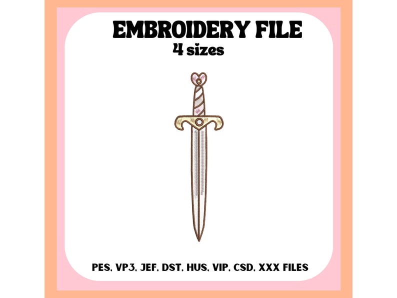 Sword Embroidary Sword Embroidery Design, Fantasy, Romantasy, Design for Apparel ...