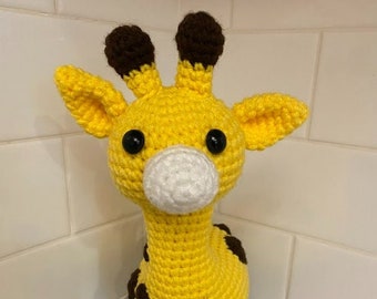 Amigurumi Crochet Giraffe Pattern, Giraffe Stuffed Animal Pattern