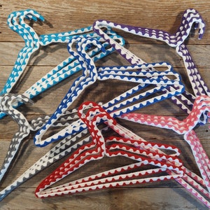 Crocheted Hangers (Sets of 6 in stock)