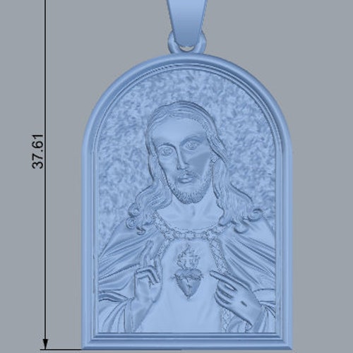 Gold Jesus Christ Pendant, Silver Jesus Charm Medallion, Jesus Christ Jewelry, Christian Pendant, Religious Pendants, shops Christian Accessories