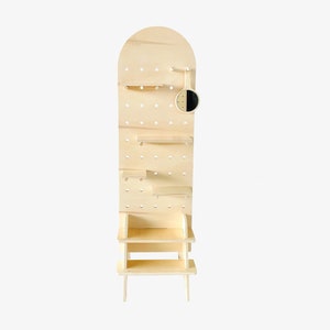Free Standing Pegboard, Craft Market Display, Fair Display Stand, Double Sided Pegboard, Collapsible Stand