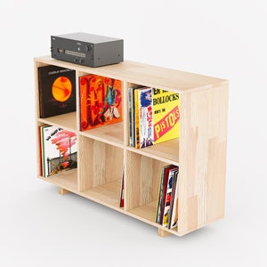 Modern Vinyl Storage Cabinet