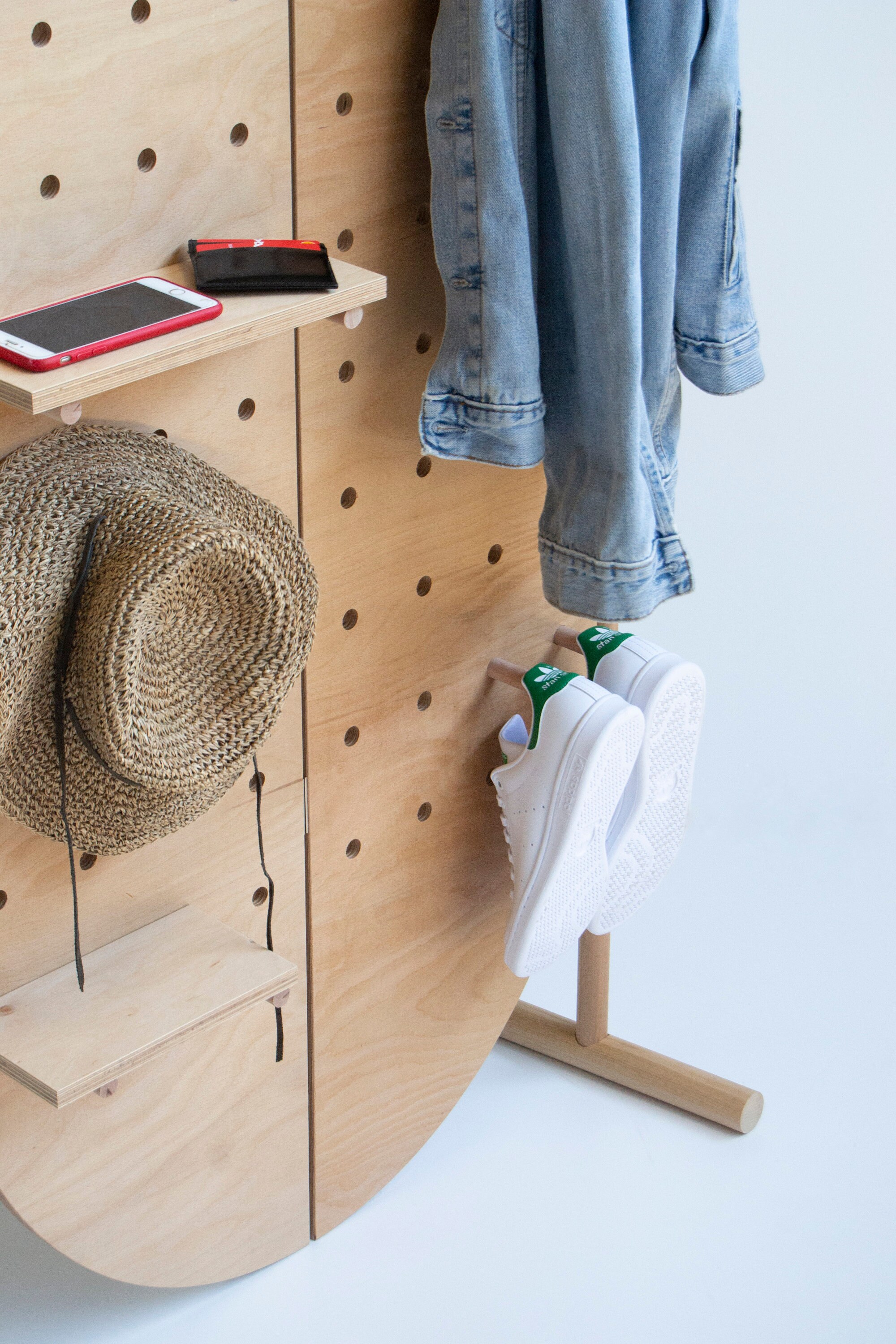 Free Standing Pegboard Market Display Pegboard Display Etsy UK