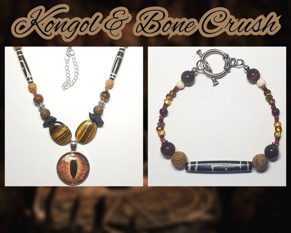 Kongol Bone Crush Jewelry Set Inspired By Legend Of Dragoon Etsy