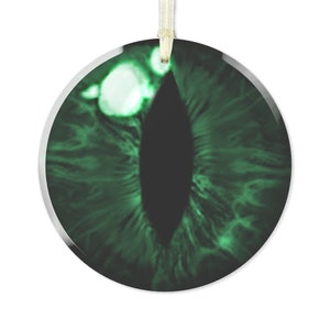 Jade Dragoon Spirit Glass Ornament