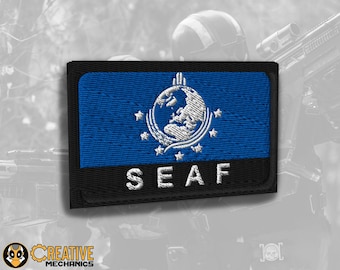 S E A F - Embroidered patches