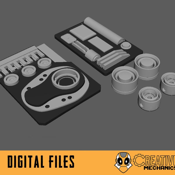 Star Wars Inspired Greebles - Wave 2 - 3D Printable Files