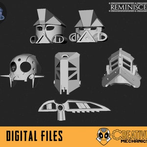 Bionicle Muzona Kanohi Masks, Digital File Bundle image 1