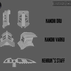 Bionicle Muzona Kanohi Masks, Digital File Bundle image 2