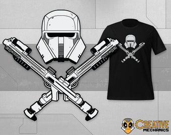 Range Trooper Crossbones - Unisex t-shirt