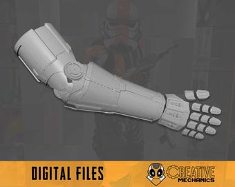 Droid Arm - 3D Print Files - Star Wars Inspired Cosplay
