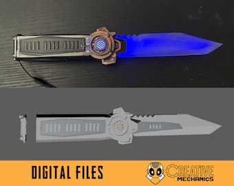 Vibro Knife - 3D Print Files - Star Wars Inspired Prop