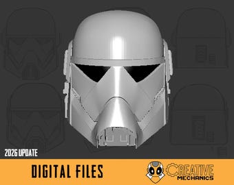 Bounty Hunter Concept Helmet - 3D Printable Files