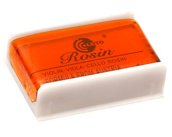 Elagon (603) Dark Brown Dustless Highgrade Rosin pour violon, alto, violoncelle, contrebasse, etc. Plastique dans la boîte.