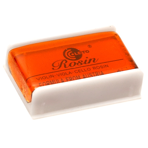 Elagon (603) Dark Brown Dustless Highgrade Rosin for Violin, Viola, Cello, String Bass, etc. Plastic in Box.