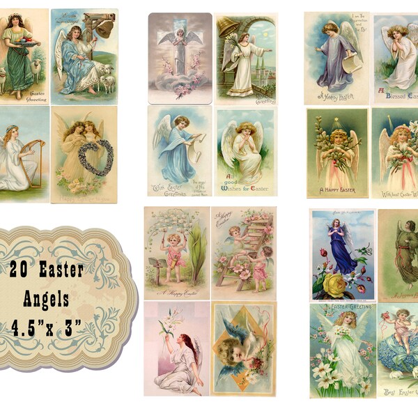 Easter Angel - Etsy