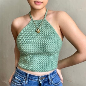 70s Halter Top - Etsy