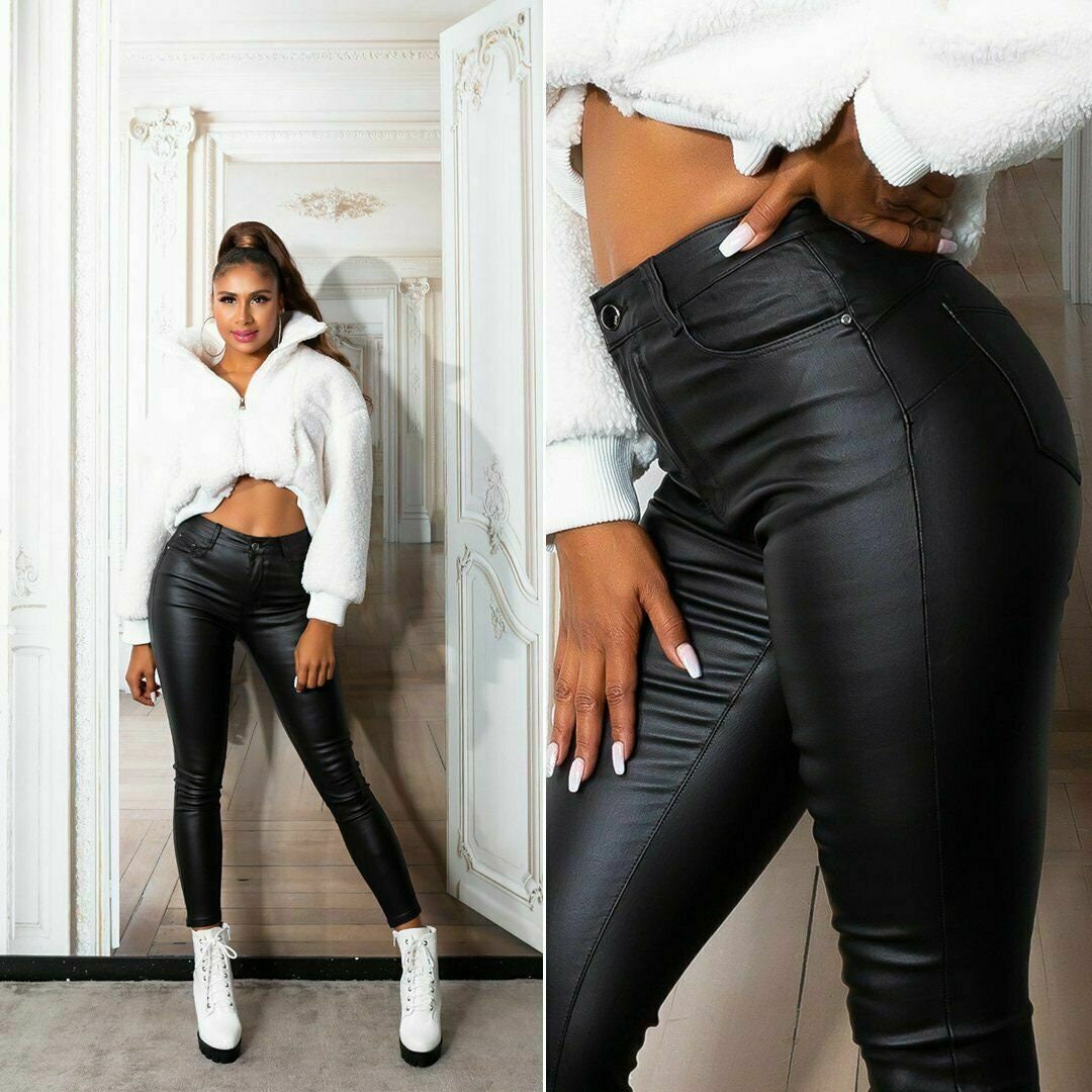 Fashion High Waist Ladies Leather Pants @ Best Price Online | Jumia Kenya