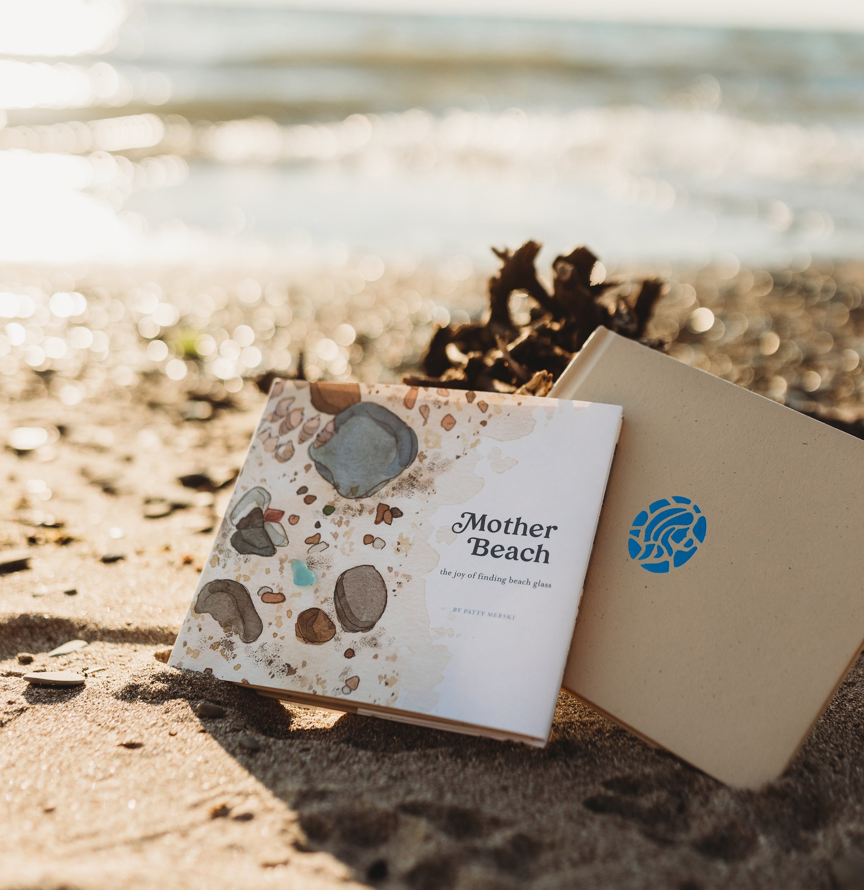 Mother Beach Gift Book / Autographed / Perfect Hostess Gift / Printed in the USA by Independent Publisher / Sea Glass Book